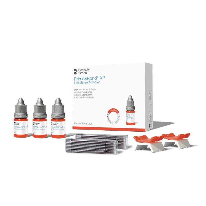 Prime&Bond XP-Bond kit económico Dentsply Sirona - 3 frascos de 5 mg.