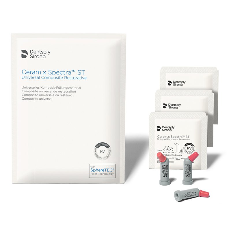 Ceram.x Spectra ST-HV compules ECO reposición Dentsply Sirona - 52 compules de 0,25 grs.