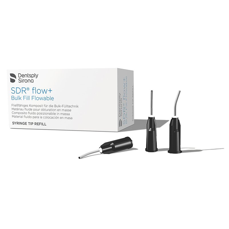 SDR flow+ puntas aplicación Dentsply Sirona - Caja de 60 unidades.