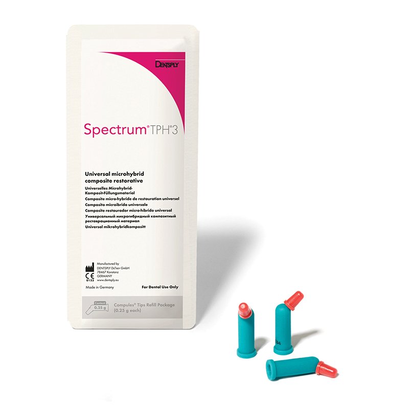 Composite TPH Spectrum compules Dentsply Sirona - 20 de 0,25 grs.