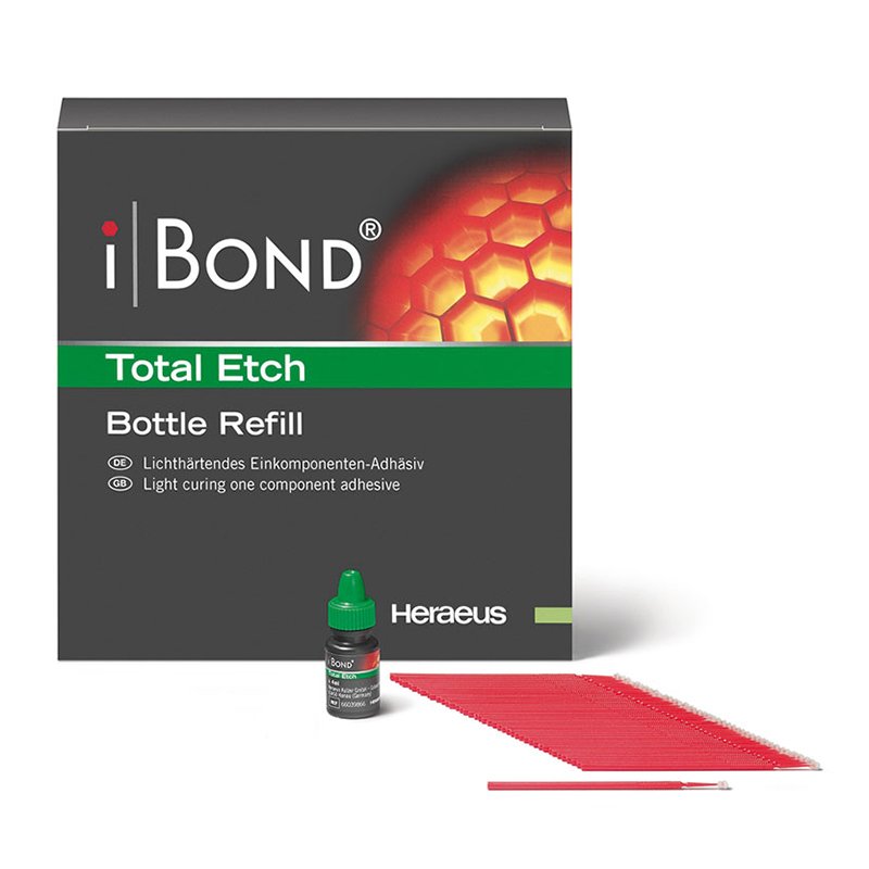 i bond Total Etch bottle refill Heraeus-Kulzer - Bote de 4 ml. + 50 aplicadores y accesorios.