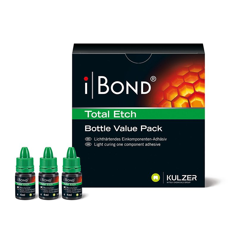 i bond Total Etch Value Pack Heraeus-Kulzer - 3 botellas de 4 ml.