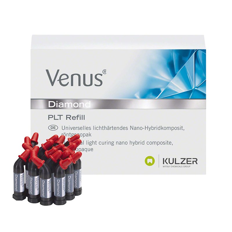 Venus Diamond PLT reposición compules Heraeus-Kulzer - Caja de 20 unidades.