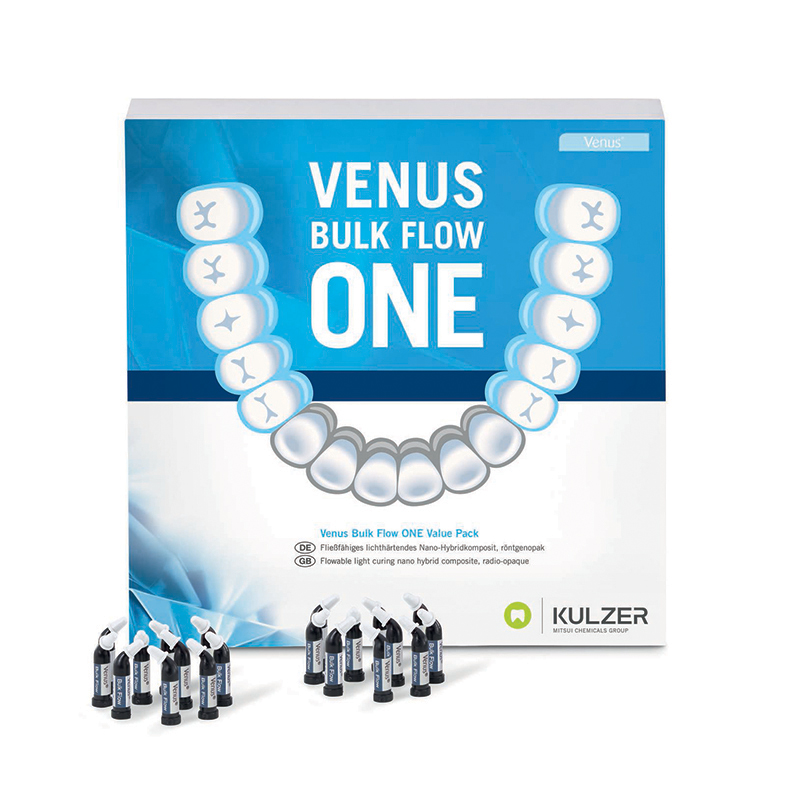 VENUS BULK FLOW ONE VALUE-KIT SYRINGE 66095335 Heraeus-Kulze - 10 x 2g jeringas + 10 x 5 Cánulas