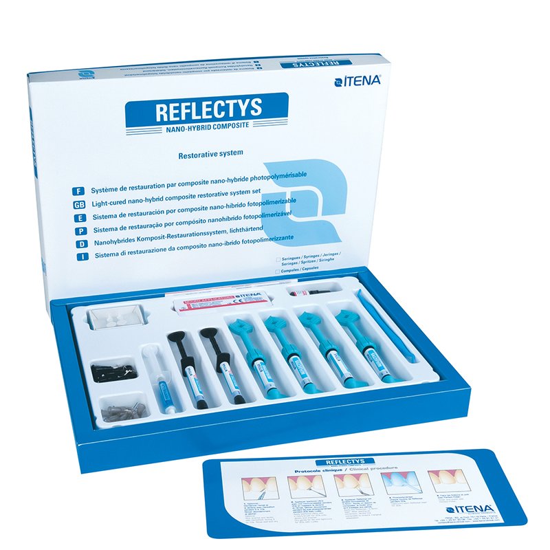 Kit composite Reflectys  KTYS-4.1B Itena - 4 jeringas 4 grs. (A2/A3/A3,5/B2) + 1 Iperbond Ultra