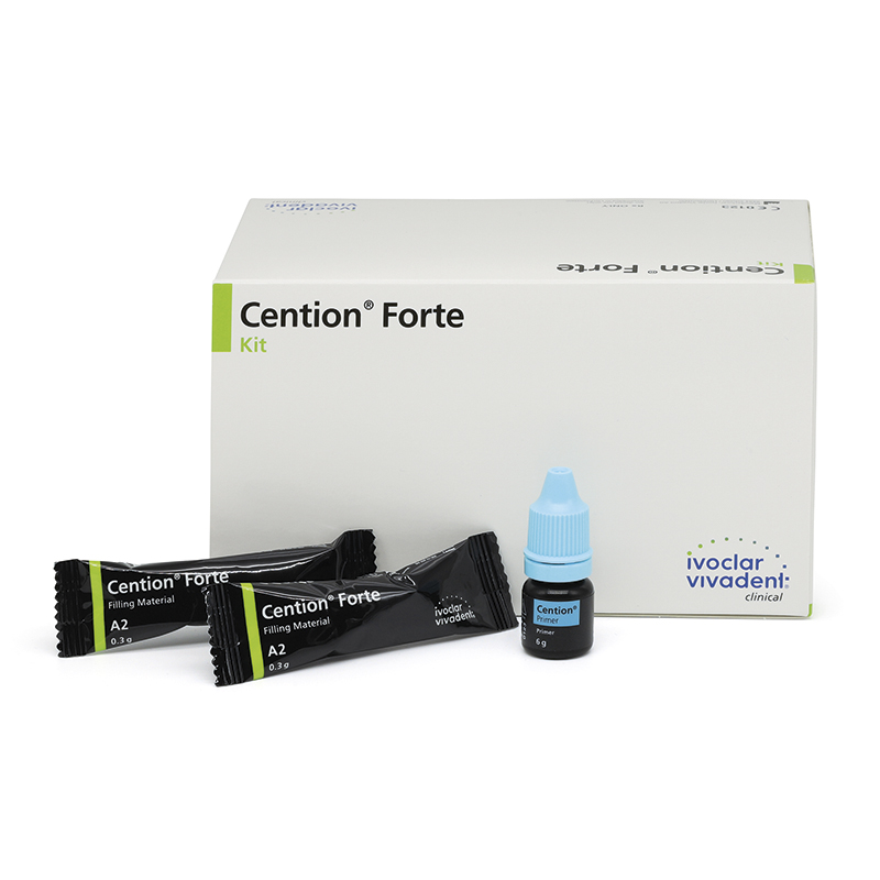 Cention Forte Kit 740832 Ivoclar-Vivadent - 50 cápsulas x 0,3 gr + 1 bote Primer x 6 gr