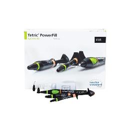 Tetric PowerFill kit jeringas Ivoclar-Vivadent - CAJA 1 jeringa x 3 gr. Tetric Powerfill A + 1 jeringa x 2 gr. Tetric Powerflow A + 1 x 2 ml. Adhese 