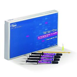 Vertise Flow kit surtido KerrHawe - Contiene: 4 jeringas de 2grs. con tonos: A2, A3 y A3,5 y Opaco universal + 40 puntas , 40 pinceles y