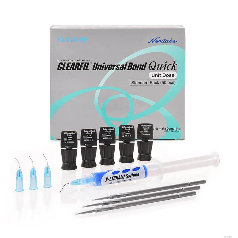CLEARFIL UNIVERSAL BOND QUICK 2 reposción monodosis 3577EU Kuraray - 50 x 0,1 ml.