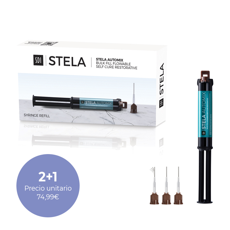 Stela Automix jeringa reposicion SDI - Jeringa de 8 grs.+15 tips