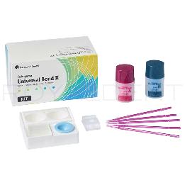 UNIVERSAL BOND II KIT  Tokuyama - Contiene: 1 bote Universal Bond A de 5 ml + 1 bote Universal Bond B de 4 ml + 1u de pocillo de mezclas + 5u de pocillos de mezcla desechables + 25u de microaplicadores