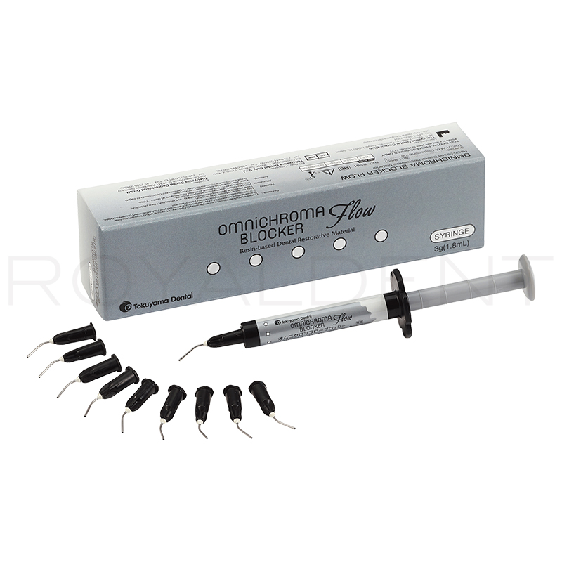OMNICHROMA FLOW BULK JERINGA Tokuyama - Jeringa de 3 g (1,80 ml) + 10 puntas de aplicación
