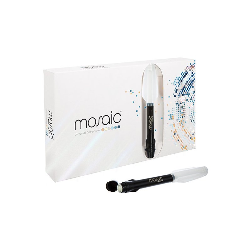 Mosaic kit jeringas - 4801 Ultradent - 5 jeringas de 4grs en colores - A1, A2, A3, EN y ET