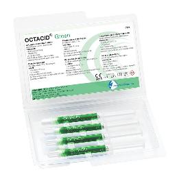 Ácido Octacid Green  Laboratorios Clarben - 4 jeringas de 3,5 grs.