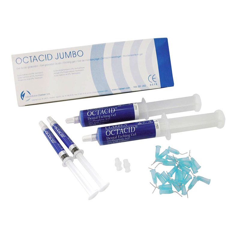 Ácido Octacid jumbo kit Laboratorios Clarben - 2 jeringas de 32 grs. + 2 jeringas de 2 grs.