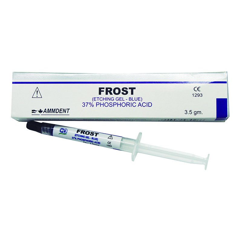 Frost Ácido fosfórico al 37%  Royal Dent - Jeringa de 3,5 grs. + cánulas.