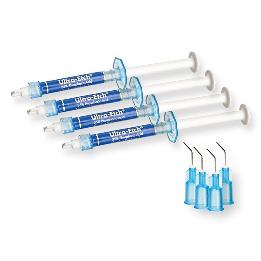 Ultra-Etch Kit 35% UP 163 Ultradent - 4 jeringas de 1,2 ml (1,58 g) + 20 Blue Micro Tips