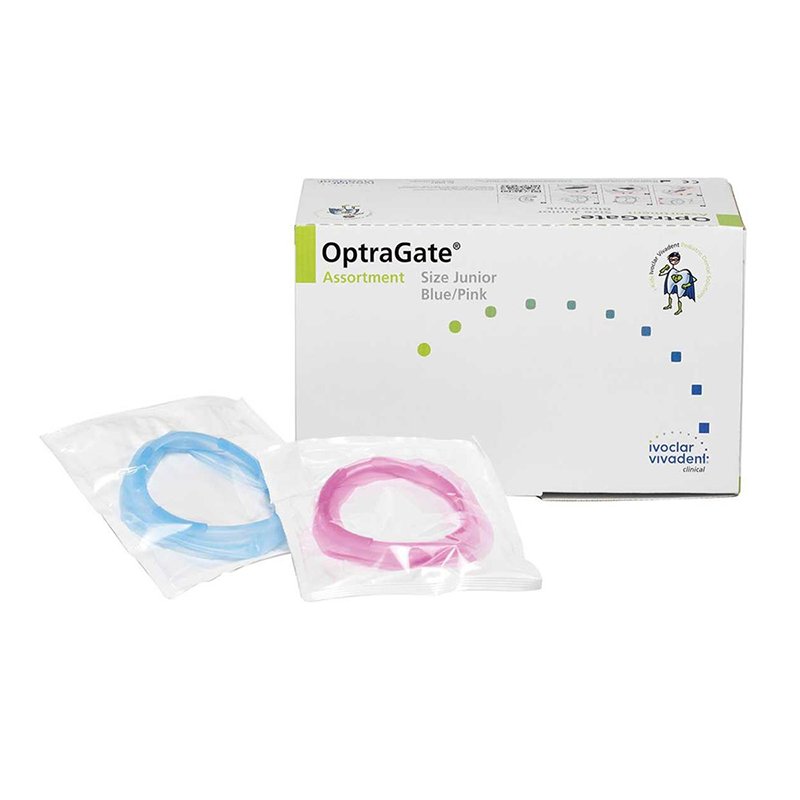 OptraGate 3D Junior surtido  - 669089 Ivoclar-Vivadent - 20 azul + 20 rosas.