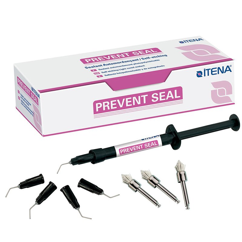 PREVENTSEAL KIT ITENEA PVSEAL-1.2    Itena - 1 jeringa 1,2 ml + 10 puntas + 3 minibrochitas.