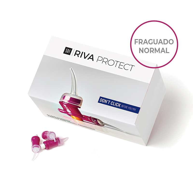 Sellador de fosas y fisuras Riva Protect fraguado Regular SDI - 50 cápsulas de 0,13 ml.