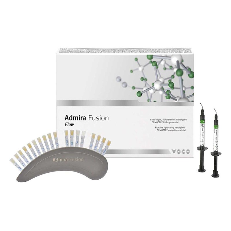 Admira Fusion Flow kit jeringas - 2816 Voco - Set jeringa 5 × 2 grs. - A1, A2, A3, A3.5, WO, colorímetro