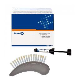 Grandio kit jeringas Voco - 5 jeringas de 4 grs. Colores: (  A1, A2, A3, A3,5 y B2) + colorímetro.