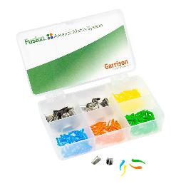 KIT intro matrices Anteriores Fusion  ANK01 Garrison -  KIT 50 x Matrices anteriores cortas (8,6mm) + 50 x Matrices anteriores altas (10,4mm) + 100 Cuñas a