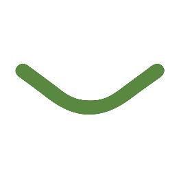 Comp-Tight Slink Bands verde Right Curve Garrison - continen 50 unidades