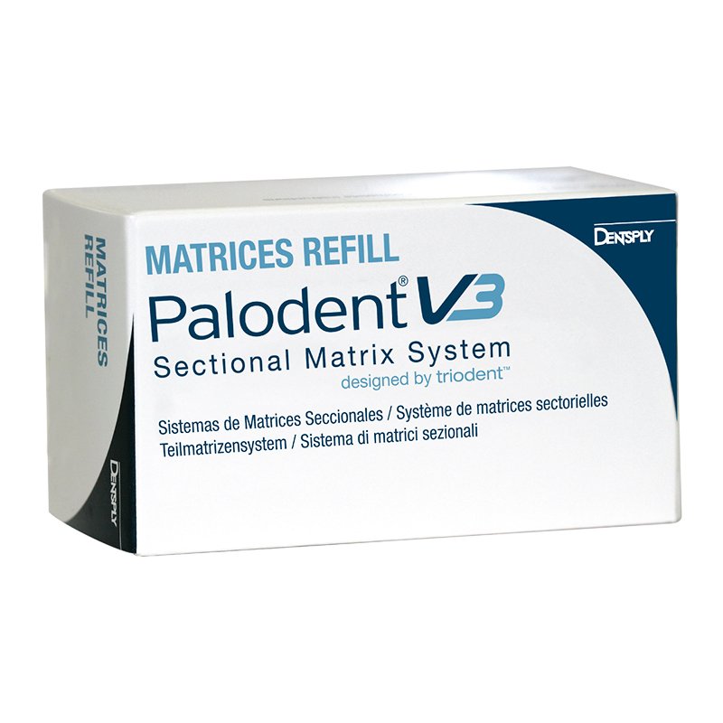 Matrices Palodent V3-Plus reposición ECO Dentsply Sirona - 100 matrices de 5,5 mm.