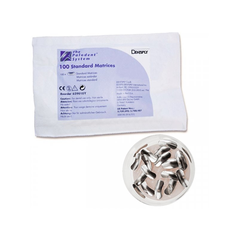 Matrices Palodent standard Dentsply Sirona - 100 unidades