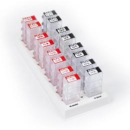 Coform estuche  matrices trasparentes perforamadas y precortadas Directa - 128 unidades para anteriores, caninos y primeros molares.