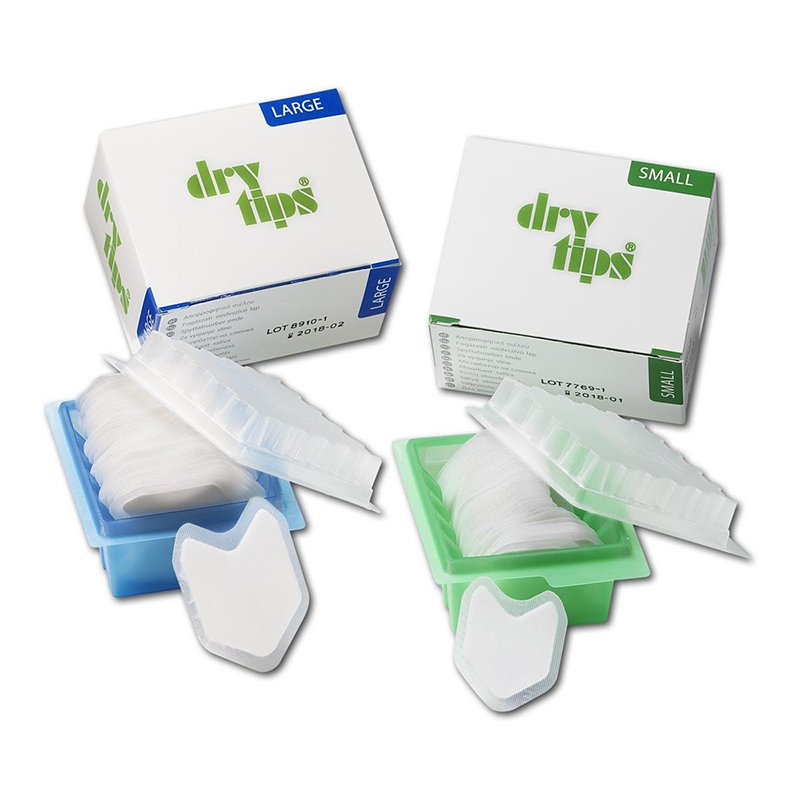 Dry Tips escudo saliva MICROCOPY - Caja de 50 unidades.