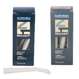 Cánulas aspiración quirúrgicas. Euronda - 10 unidades. Esterilizables. Unión diámetro 16 mm.