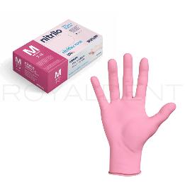 Guantes Nitrilo Nitriflex Rosa  Santex - unidad