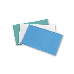 Papel bandejas de colores - Blanco, azul, verde Royal Dent - 250 unidades. 28,5x18,5 cm.