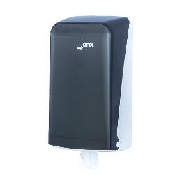 Dispensador para bobina mini Royal Dent - Largo 14 cm, Ancho 13cm , Alto 27,5 cm.