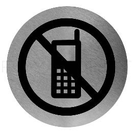 Placa visualización prohibido utilizar el móvil Royal Dent - 