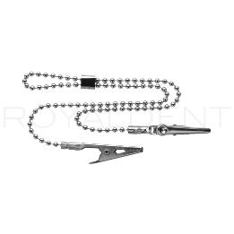 Porta servilletas cadena portaservilletas metal Euronda Monoart - 40 cm. longitud.