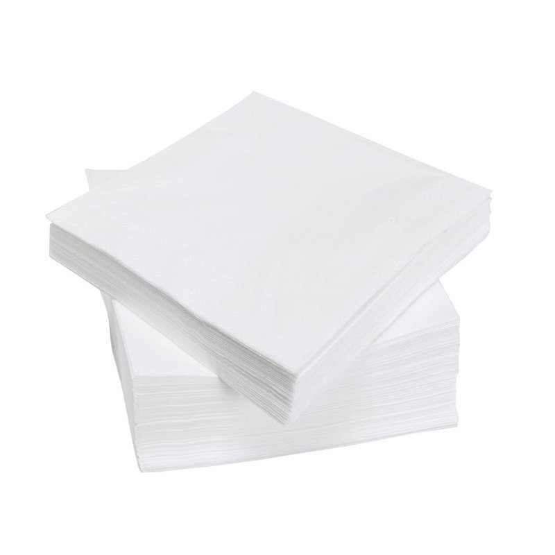 Servilletas papel 30x30 cm. 2 capas Royal Dent - 4.800 unidades, 100 paquetes de 48 unidades.