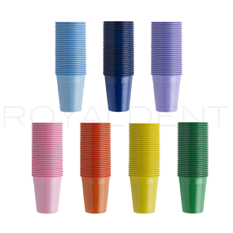 Vasos colores mágicos de plástico Monoart 100 unidades Euronda - 