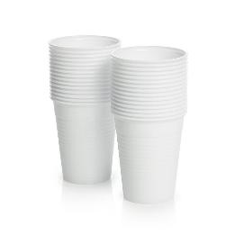 Vasos de plástico 500 unidades Royal Dent - Diámetro 7 cm.