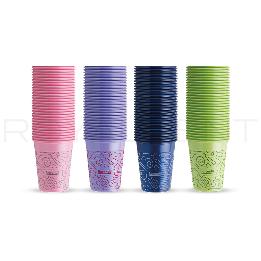 Vasos DE PLÁSTICO GRAFFITI MONOART Euronda Monoart - caja de 3000 unidades