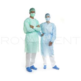 Batas desechable HIDROREPELENTES.no estériles Alle Euronda - 1 caja de 50 unidades