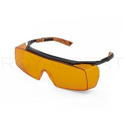 Gafas de proteccion Cube Naranja, protección contra la luz azul  Euronda Monoart - unidad 