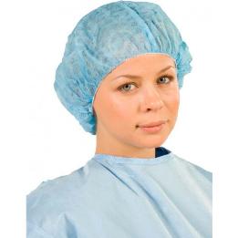 Cofia asistente Azul 10.M0007.00 Omnia - Caja de 100 unidades.