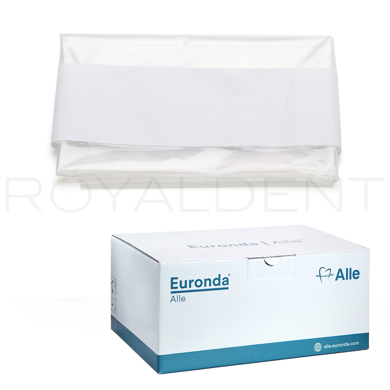 Tallas transparentes con adhesivo 40x50  Alle Euronda - 1 caja de 20 unidades 40x50cm  