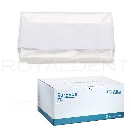 Tallas transparentes con adhesivo 40x50  Alle Euronda - 1 caja de 20 unidades 40x50cm  