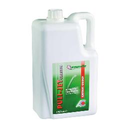 Aspiración desinfectante Pulijet Cattani - Botella de 5 litros, para 100 litros de disolucón.