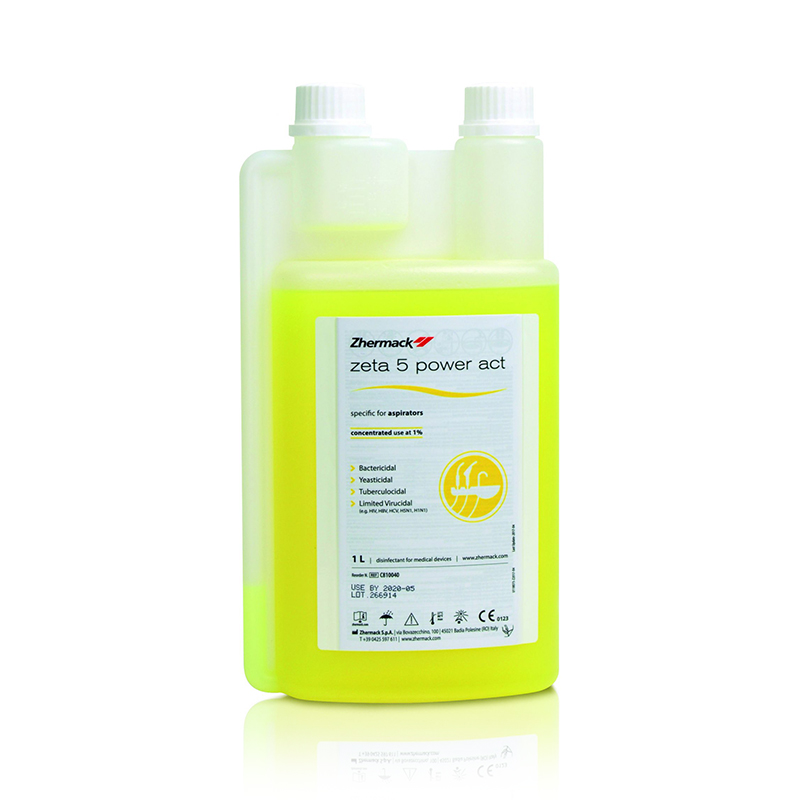 ZETA 5 POWER ACT C810040 Zhermack - Botella de 1 litro.