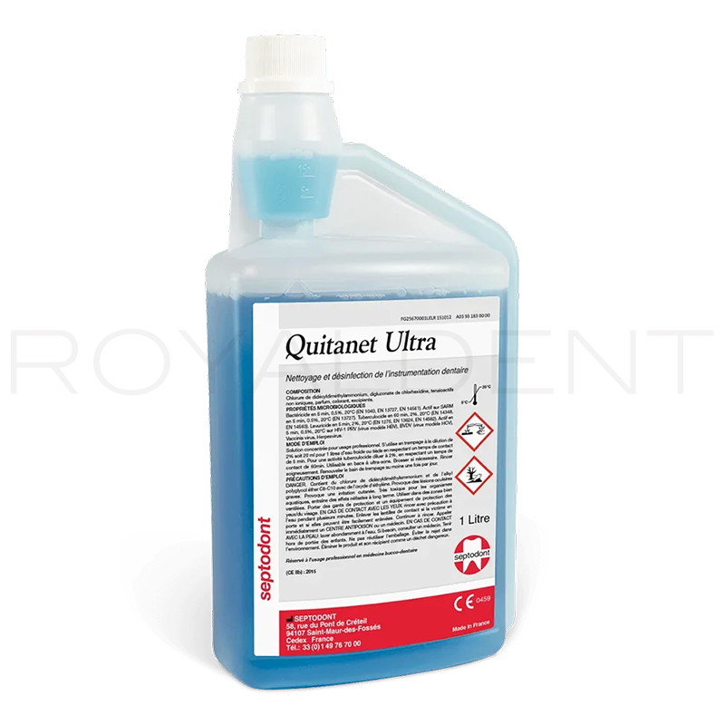 Quitanet ultra Septodont - Botella de 1 litro.